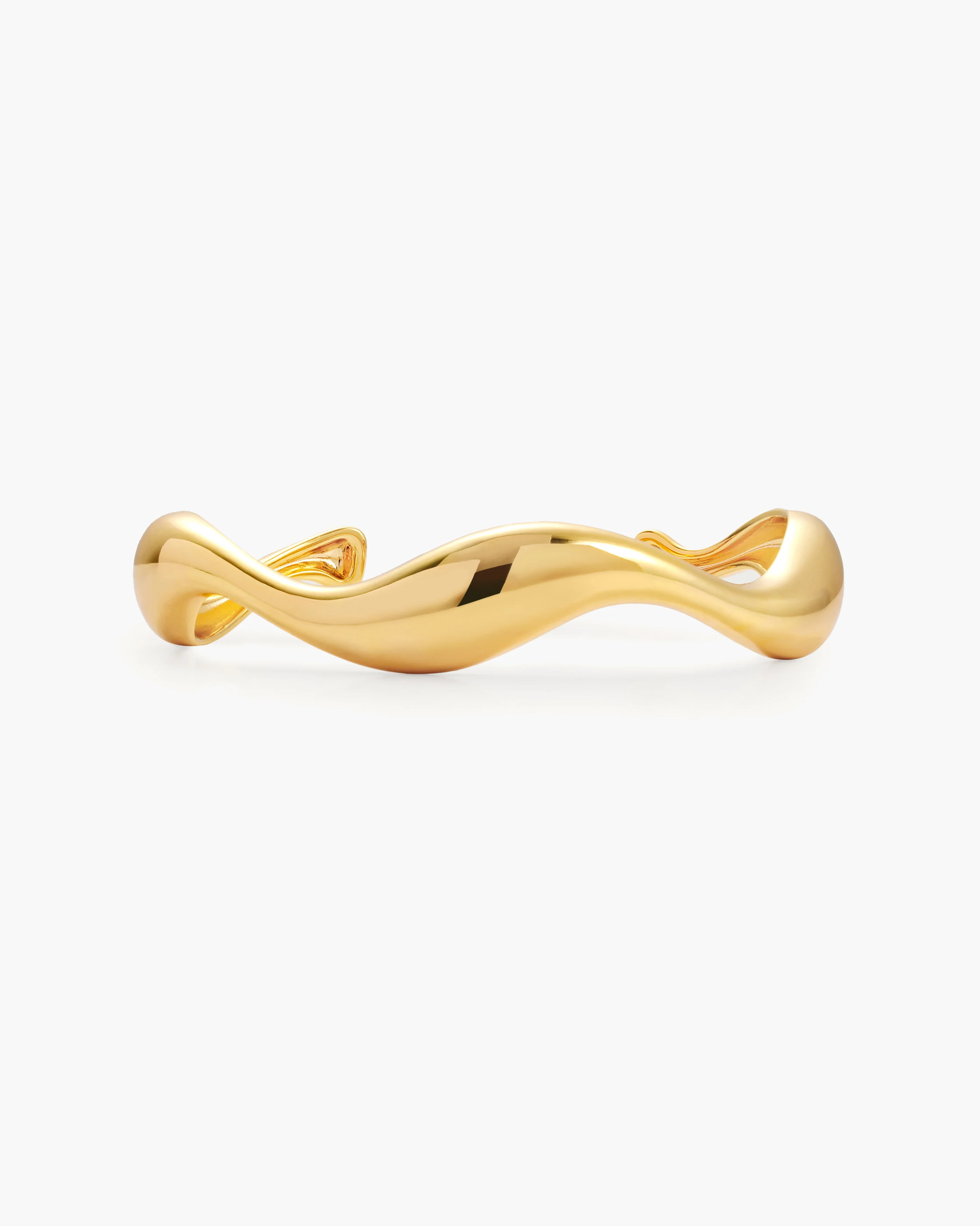 Chunky Wave Bangle - Image 5