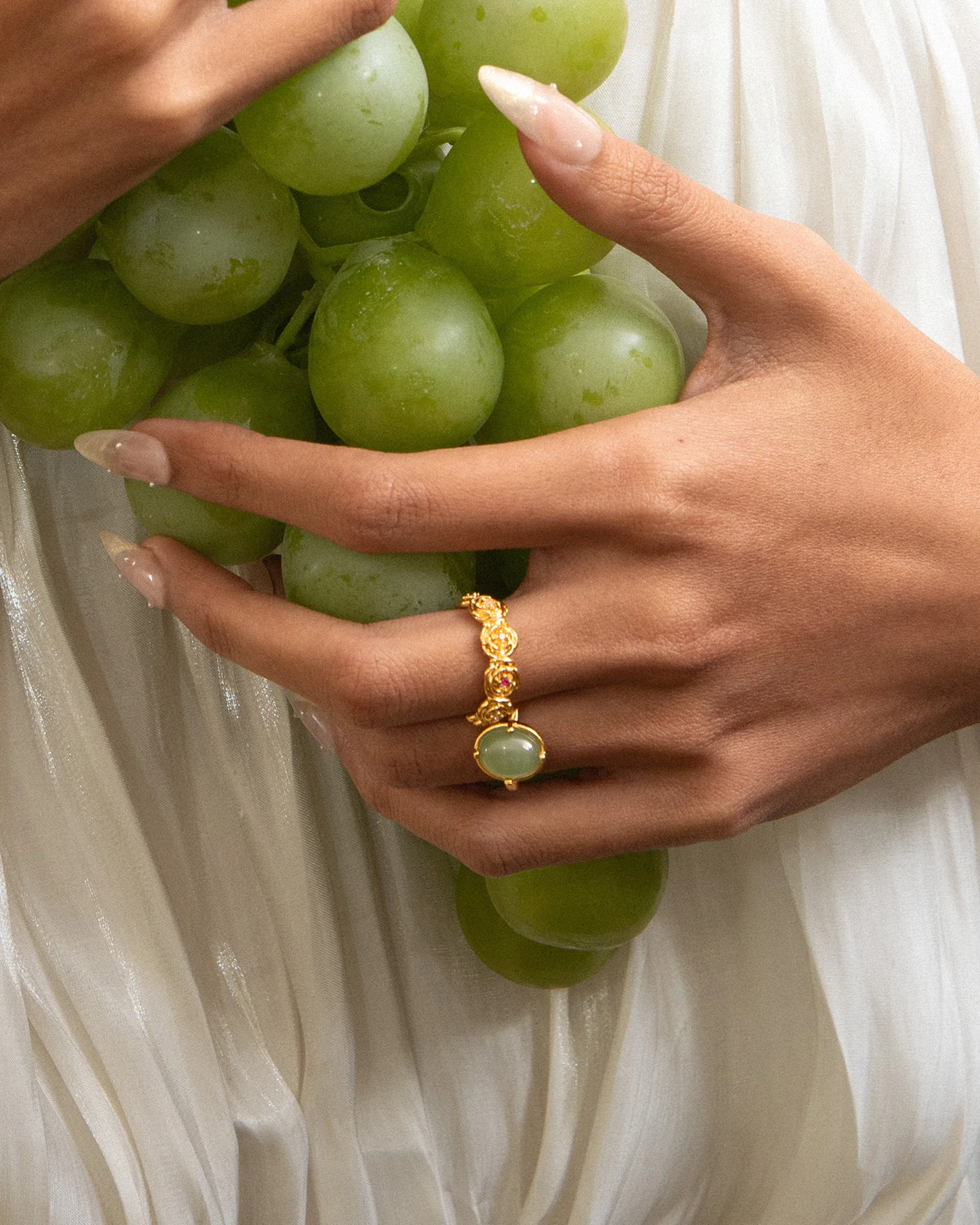 Green Aventurine Ring - Image 4