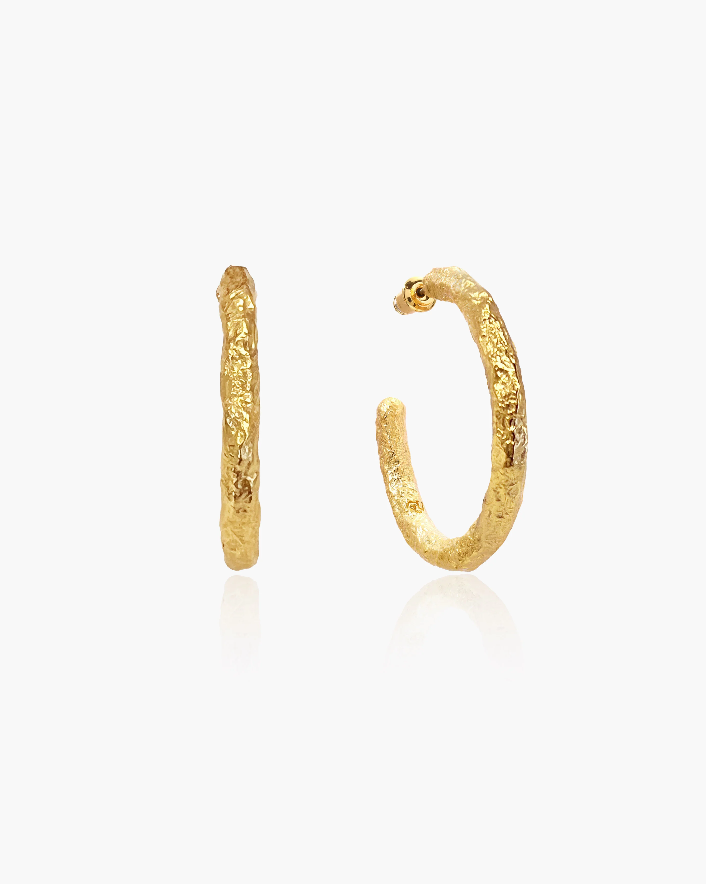 Jenny Medium Hoop Earrings - Image 6